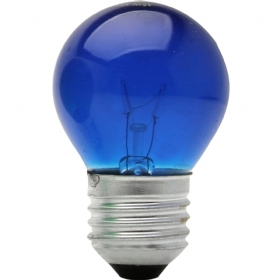 Lâmpada Bolinha Azul 15W 127V E27 - Brasfort