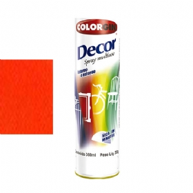 Tinta Spray Decor Laranja 360 ml - Colorgin